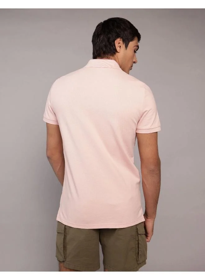 American Eagle The classic polo shirt, made with revolutionary stretch technology for comfort & flexibility.