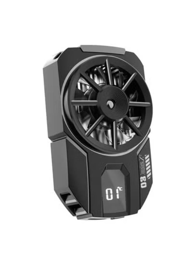 DL-A3 Semiconductor Cooling Mobile Phone Radiator | Fast & Efficient Heat Dissipation Fan for Smartphones | Universal Fit for Android & iOS Devices | Lightweight & Portable Cooler for Gaming, Streaming & Extended Use | Prevents Overheating & Boosts Performance | Plug & Play Setup for All-Day Cooling