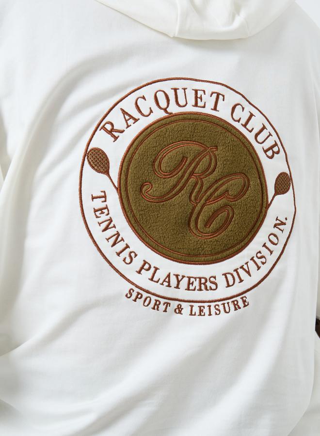 ستايلي هودي مطبع بطبعة جرافيك - Image 4