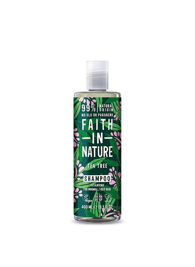 Faith in Nature Faith In Nature Shampoo Tea Tree 400 ml 