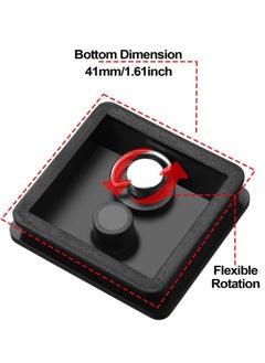 Y&D 41 mm QR Release Plate Camera Tripod Ball Head Quick Replacement Compatible with Ambico V-0552 V-0554, Sunpak 7500 Pro 7500tm 7575, Kalimar Pro-tech V-40(2 Pieces)  - Image 4