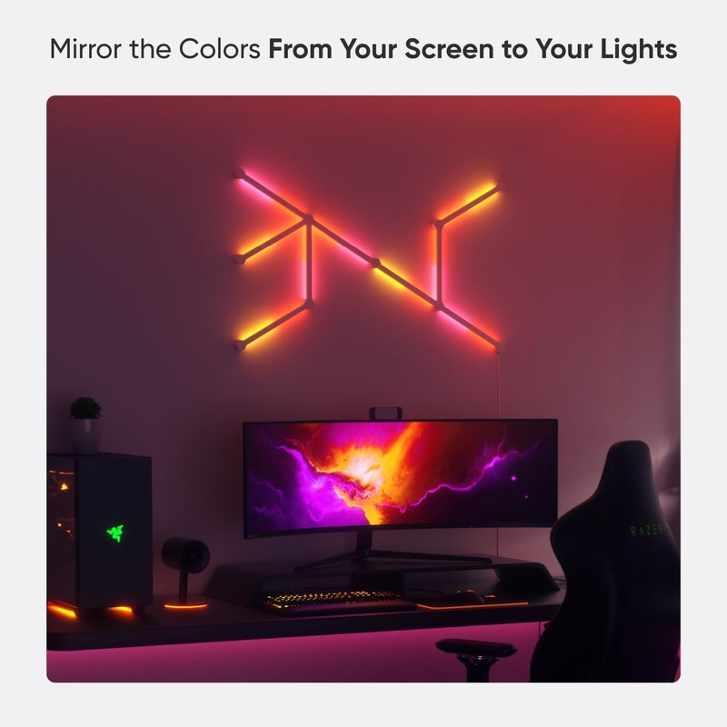 Nanoleaf Lines Expansion Pack (3 Led Light Lines) - Multicolor - Image 4