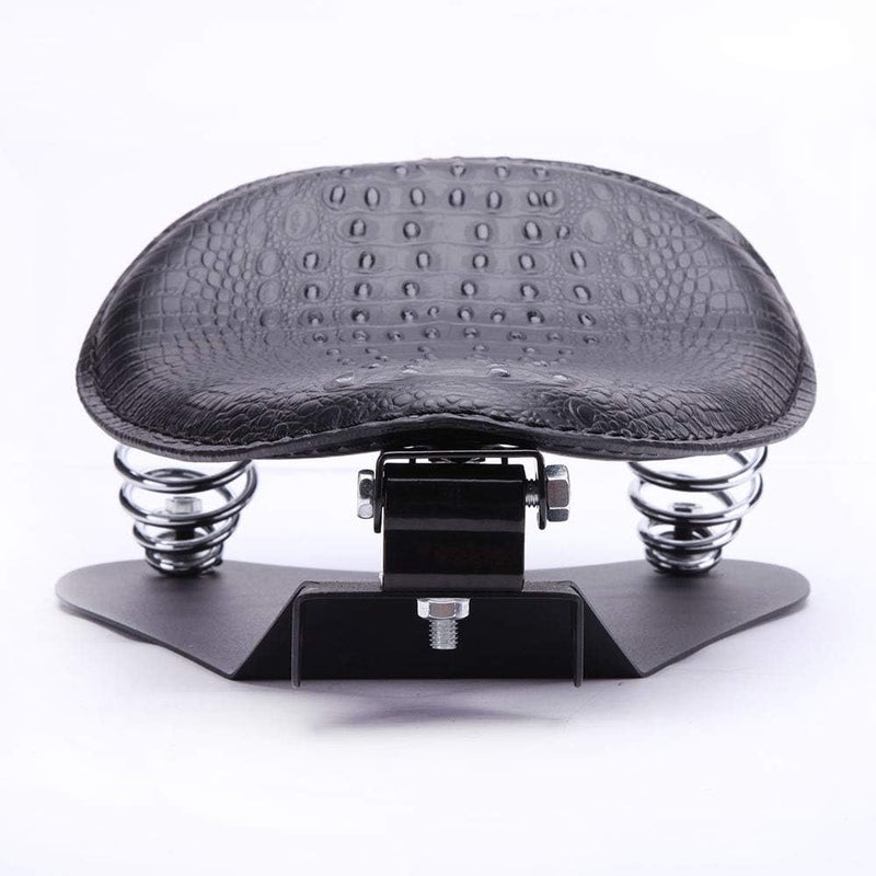 MISS MOLY Crocodile Leather Motorcycle Bobber Solo Seat with Spring Base Plate for Harley Sportster XL 883 1200 48 - Image 5