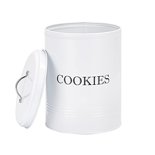 Brightalk Cookie Jar with Lid, Counter Top Canister Decorative Storage Container for Farmhouse Kitchen - Image 1