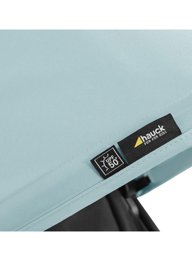 hauck Sun Canopy For Pushchair Swift X, Upf 50 +, 3 Zones With Ventilation Outlets, Individual Summer Look, Easy To Install, Blue - Image 4