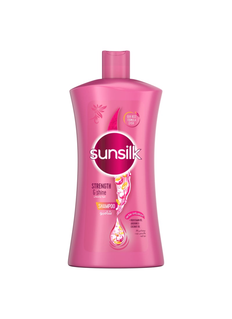 Sunsilk Strength And Shine Shampoo For Dull Hair With Provitamin B5 Coconut Oil - Image 1