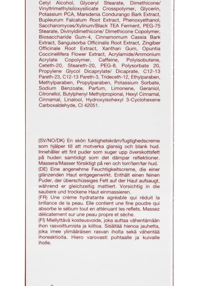 Recipe for Men Anti-Shine Moisturizer - 2.5 Fl Oz Energizing Gel for Oily and Combination Skin - Image 4