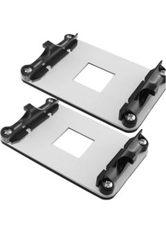 KASTWAVE 2 PCS AM4 Durable CPU Heatsink Bracket, Hook-Type Air-Cooled or Partially Water-Cooled Radiators, Suitable for AM4 (Black)  - Image 1