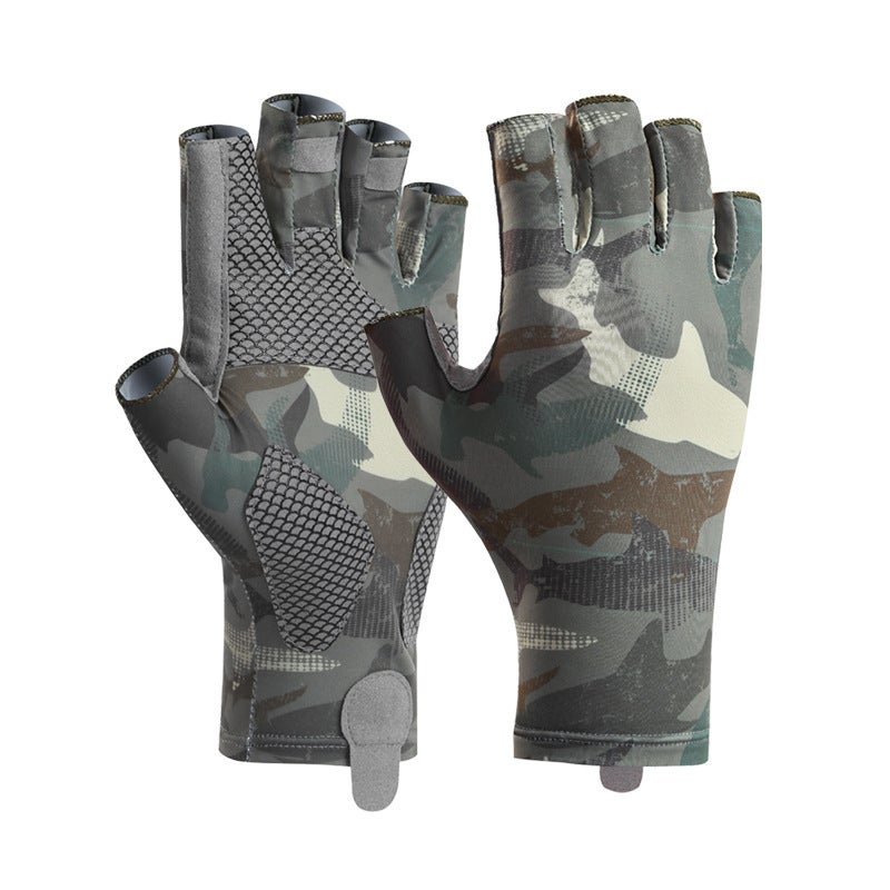 Sports Gloves With Air Cushion Anti Slip Wear Resistant Protection For Fitness Cycling And Outdoor Activities - Image 2