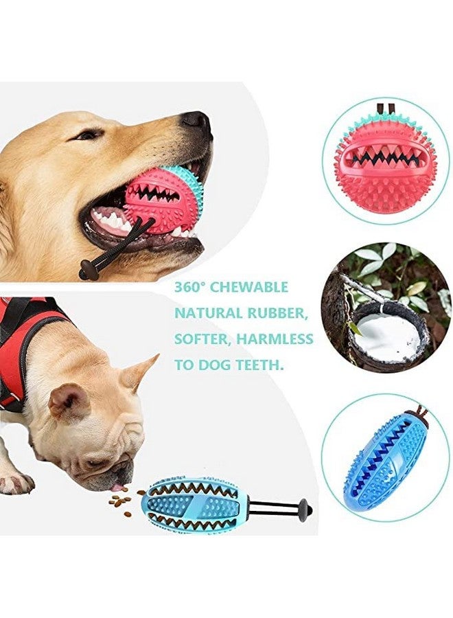 توزيع مكافآت الكلاب - ألعاب التسنين التفاعلية المتينة | لعبة تدريب الذكاء والمضغ للكلاب والجراء - عبوة من قطعتين - Image 2
