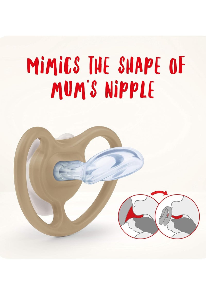 Nuk Silicone Soother Owl Green Panda(2 Pcs) - Image 5