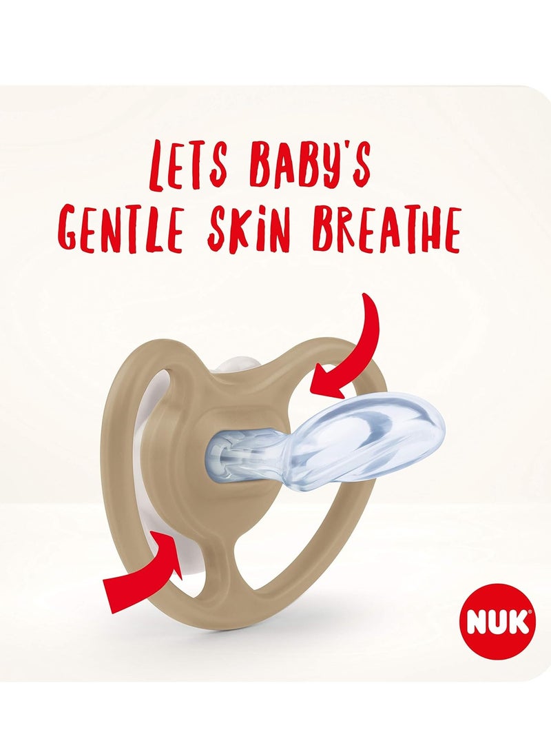 Nuk Silicone Soother Owl Green Panda(2 Pcs) - Image 3