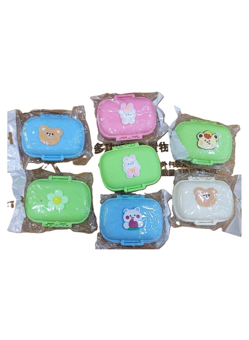 Medicine storage and organization box, random shape and color - Image 3