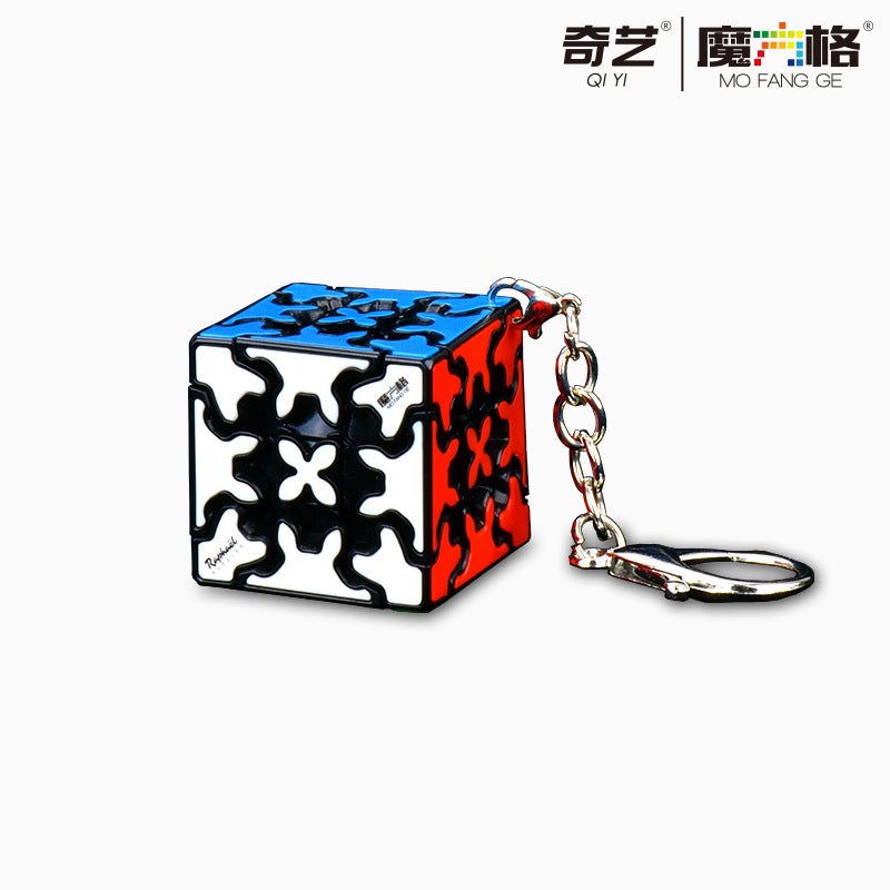 Qiyi 2345 Rubik'S Cube Warriors Maple Leaf Pyramid Five Rubik'S Cube Oblique Sq Zongzi Mirror Abnormal Rubik'S Cube - Image 1