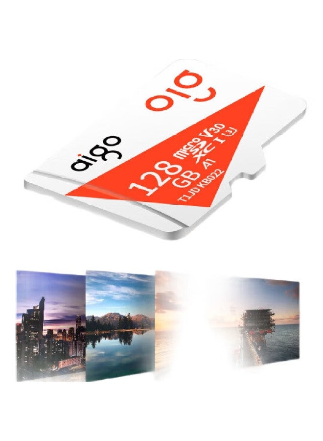 aigo Aigo 256Gb Tf (Microsd) Memory Card, U3 A1 V30 4K Memory Card, Storage For Cameras, Dash Cams, And Surveillance Cameras, T1Jd Read Speed 100Mb/S - Image 1