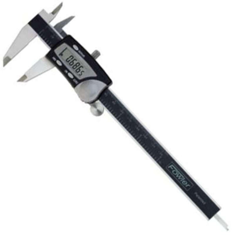 Fowler 54-100-000-2, Digital Caliper with 0-6"/150mm Measuring Range