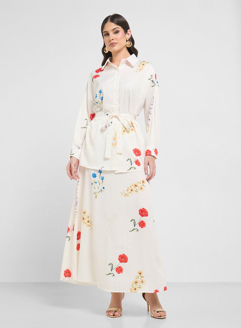 Khizana Floral Print Dress  - Image 5