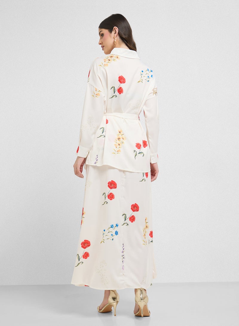 Khizana Floral Print Dress  - Image 2