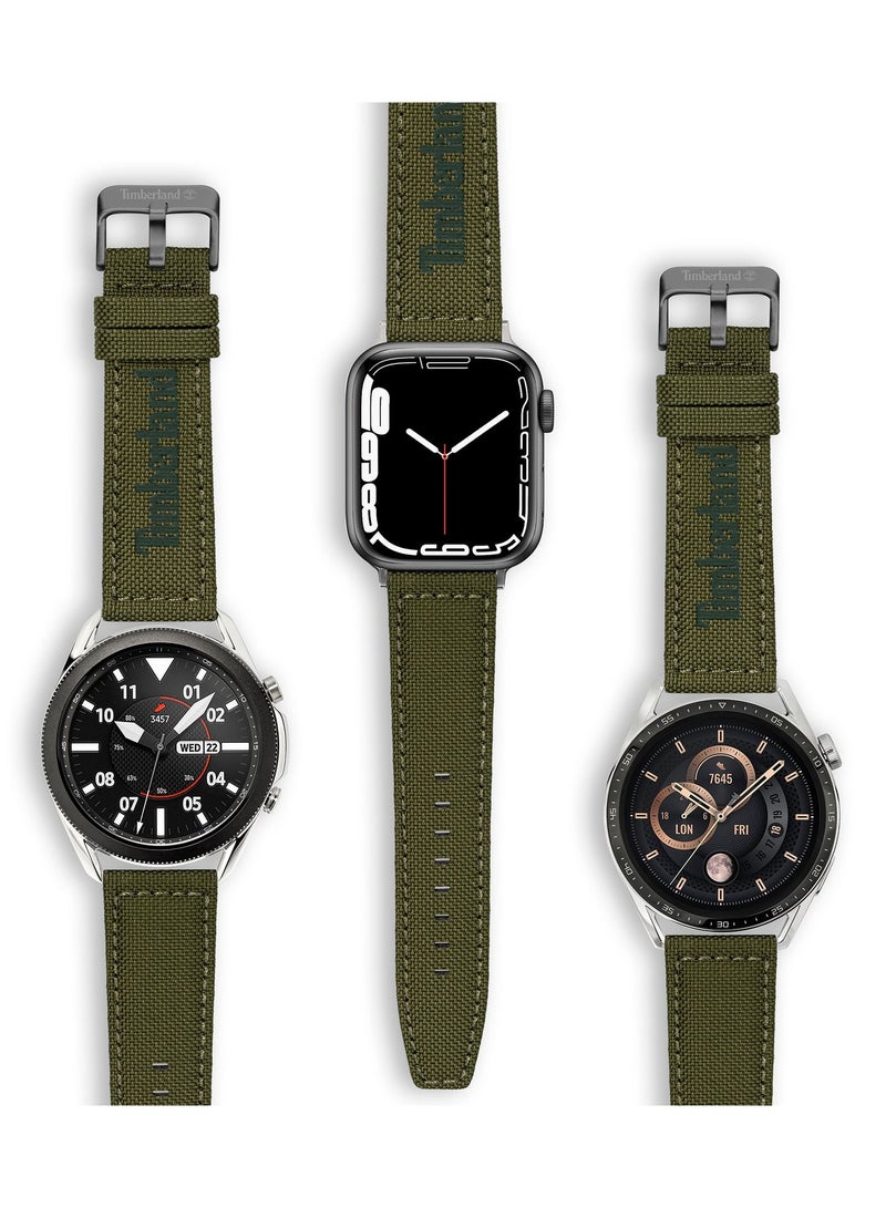 Timberland Sapo Unisex Universal Leather Watch Strap TDOUF0000312 - Image 4