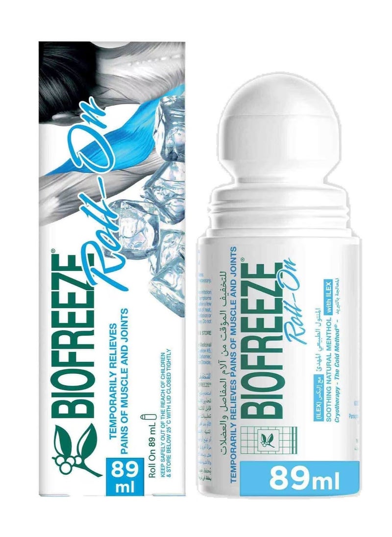 Biofreeze Pain Relieving Roll On 89ml 