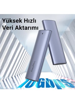 veggıeg VegGieg 10GBPS USB 3.1 Gen2 M.2 Sata Ngff Nvme SSD Disk Box  - Image 2