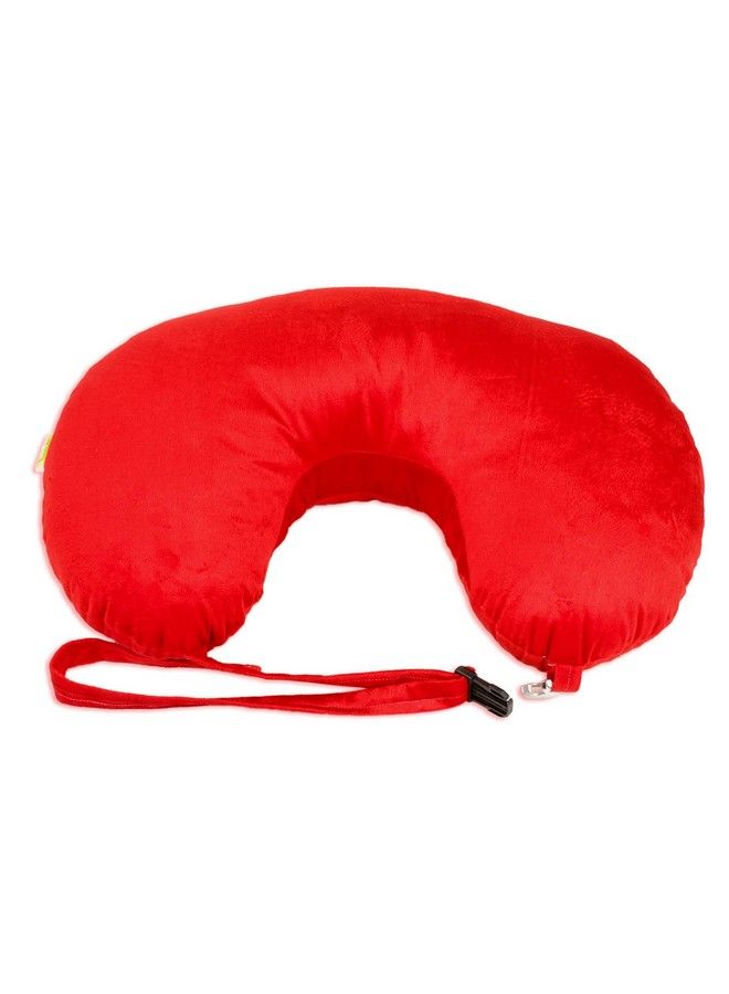 Get It Cotton 5 In 1 Feeding Pillow With Detachable Cover ; New Born Portable Breast Feeding Pillow For Baby ; Infant Support For Baby And Mom (Full Red) - Image 3