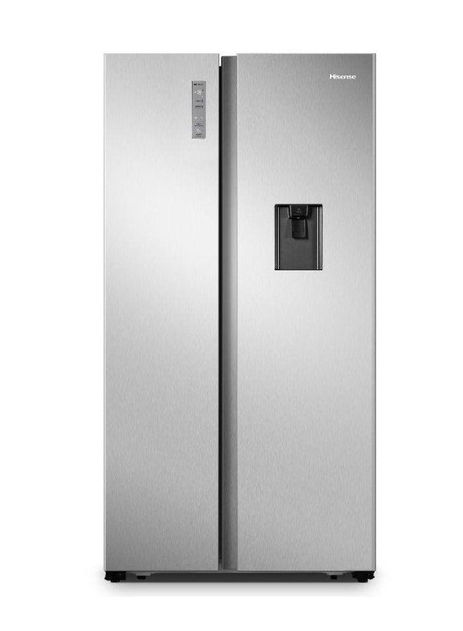 Hisense No-Frost Refrigerator, 2 doors, 519 Liters, Inverter, Inox - RS3N518NMIA1 RS3N518NMIA1 Inox - Image 1