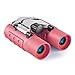 OBUBY Binoculars for Kids Best Gifts for 312 Years Boys Girls 8x21 HighResolution Real Optics Mini Compact Binocular Toys Shockproof Folding Small Telescope for Bird Watching Camping Rose Red - Image 3