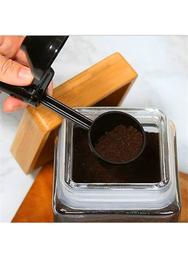 Scoop Coffee Scooper & Funnel for Reusable Cup Refillable Coffee Pods, 2 Tablespoon Capacity Black - Image 2