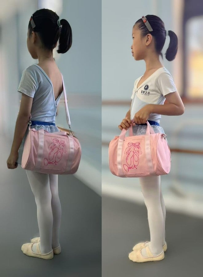 NOVELPAK Mini Dance Ballet Tutu Bag, Small Duffle Bag for Girls, age 2-6 (Pink -Salt) - Image 5