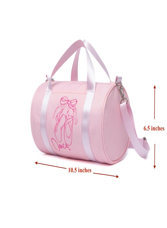 NOVELPAK Mini Dance Ballet Tutu Bag, Small Duffle Bag for Girls, age 2-6 (Pink -Salt) - Image 2