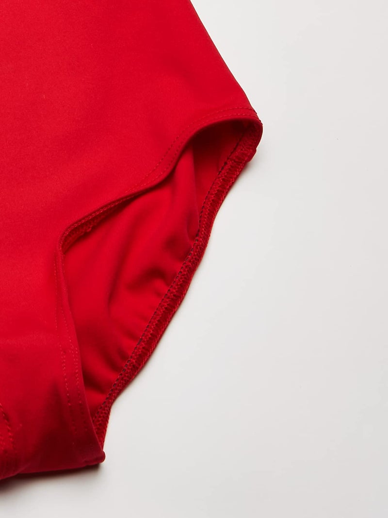 Capezio girls Team Basic Tank athletic leotards, Red, 6 8 US - Image 3