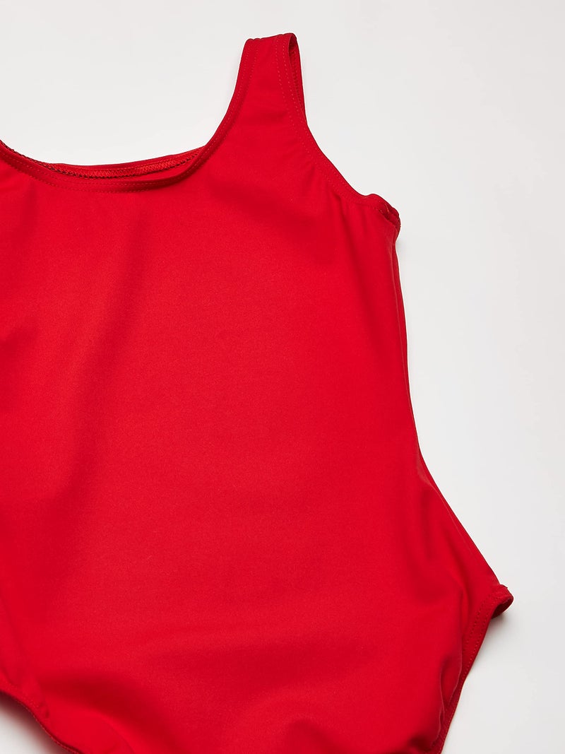 Capezio girls Team Basic Tank athletic leotards, Red, 6 8 US - Image 4