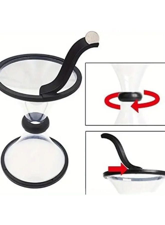 Gravity Defying Piggy Bank Funnel Shaped Coin Saver Spiral Rotating Storage Jar - Image 3