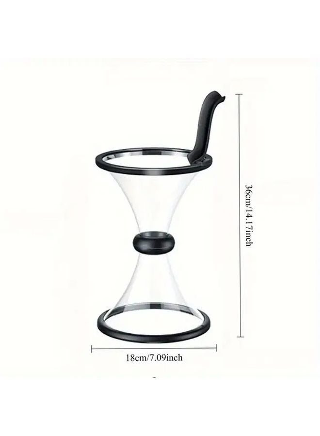 Gravity Defying Piggy Bank Funnel Shaped Coin Saver Spiral Rotating Storage Jar - Image 4