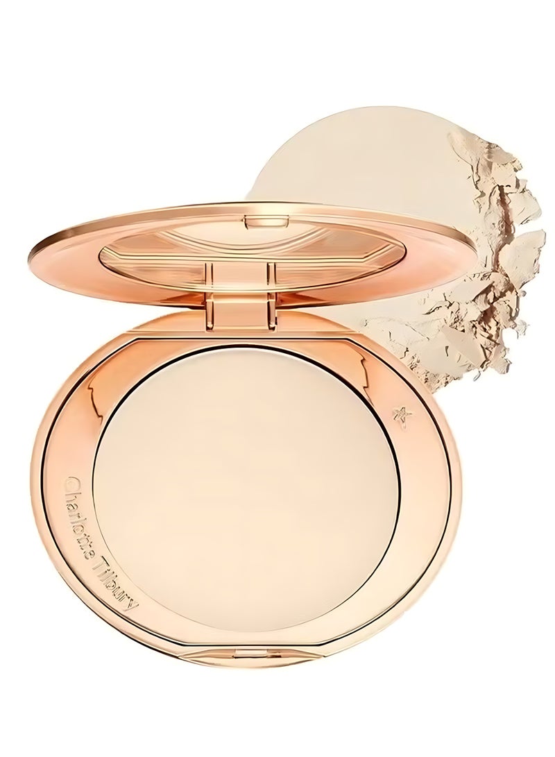 Charlotte Tilbury Airbrush Flawless Finish Powder, Long-Lasting Matte Setting Powder, Shade 1 Fair - Image 1