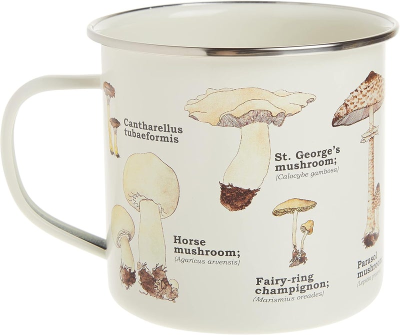 Gift Republic Enamel Mushroom Mug by Gift Republic - Image 2