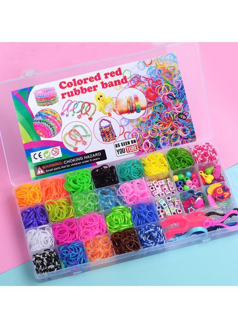 Gonice - 1500Pcs Colorful Loom Bands Kit Rubber Bands - Image 1
