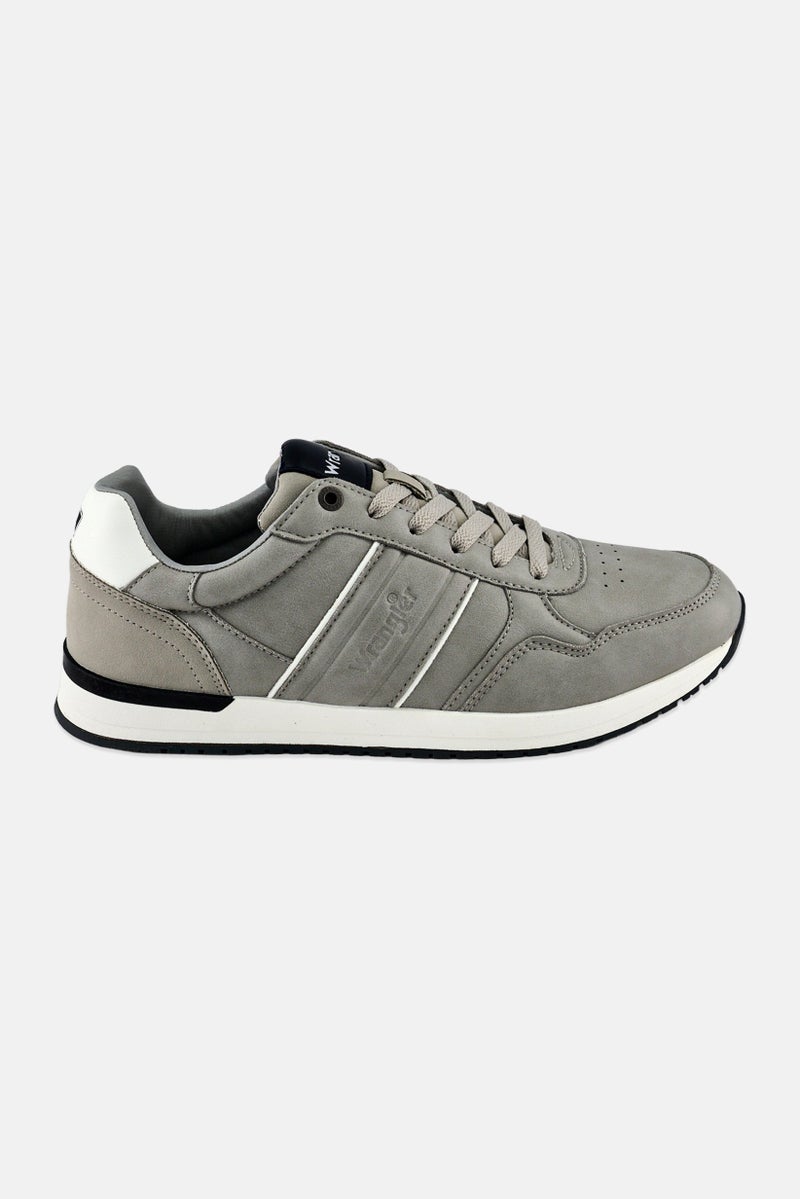 Wrangler Men Terrell Lace Up Casual Shoes, Grey - Image 4