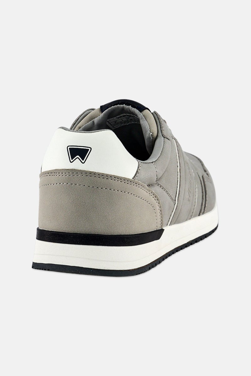 Wrangler Men Terrell Lace Up Casual Shoes, Grey - Image 2