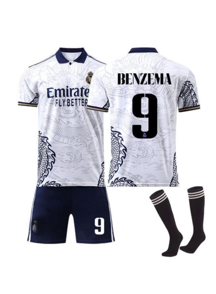 KUYING مجموعة جيرسي لكرة القدم لفريق ريال مدريد لكرة القدم للكبار  - Image 1