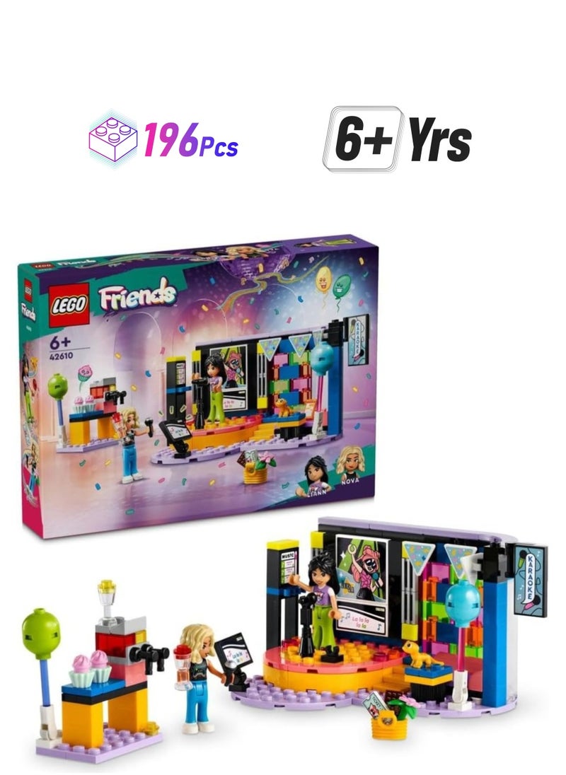 LEGO Lego Friends Karaoke Music Party 42610 Building Blocks Toy Set; (196 Pieces)  - Image 1