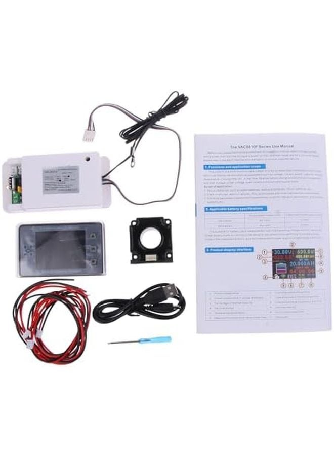 200A 120V مراقب بطارية لاسلكي أميتر شاشة LCD ملونة سهلة التركيب - Image 2