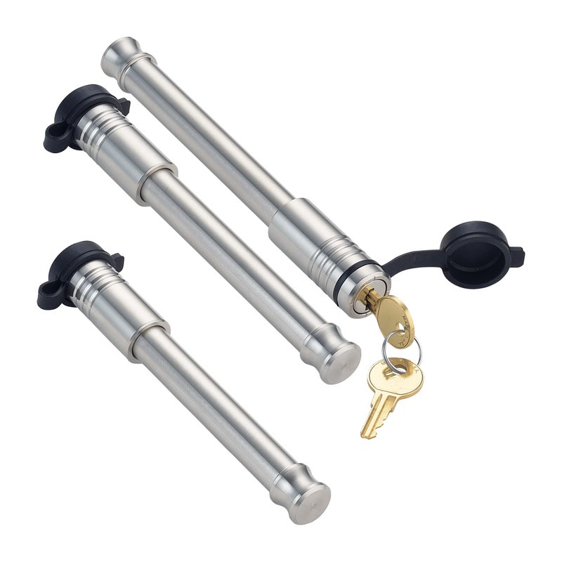 InfiniteRule Security 61660 3 Pack Mixed 30 Keyed Alike Hitch Locks for BW 2 25 Tow and Stow 10K LB 18K LB Includes Lock for 30 Receiver