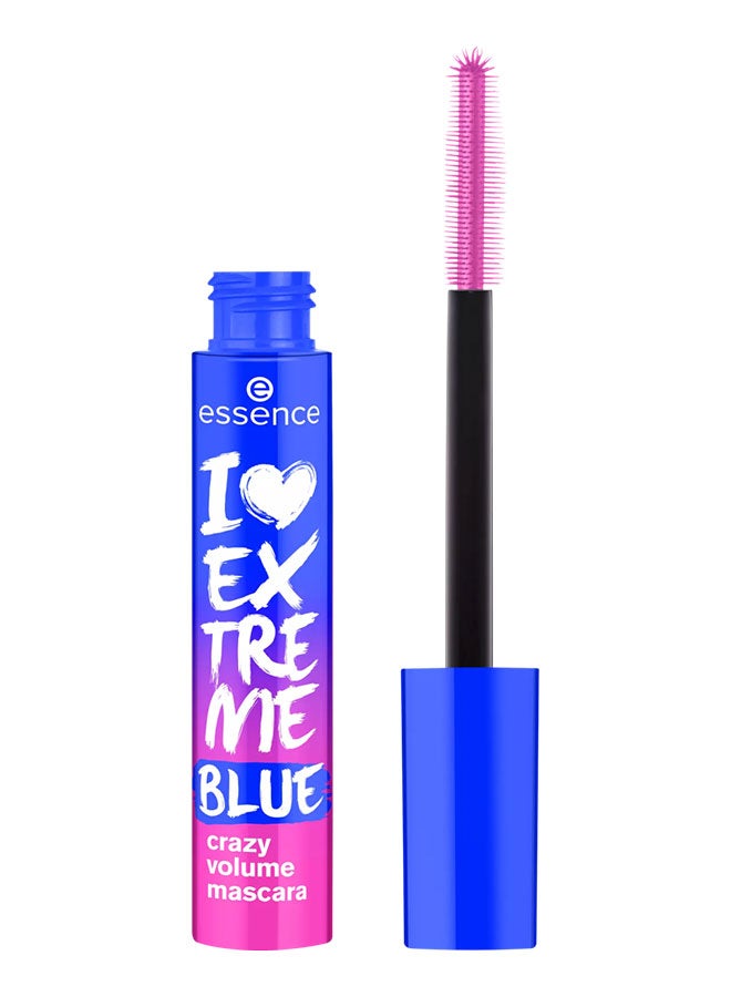 Essence I Love Extreme Crazy Volume Mascara Blue - Image 1