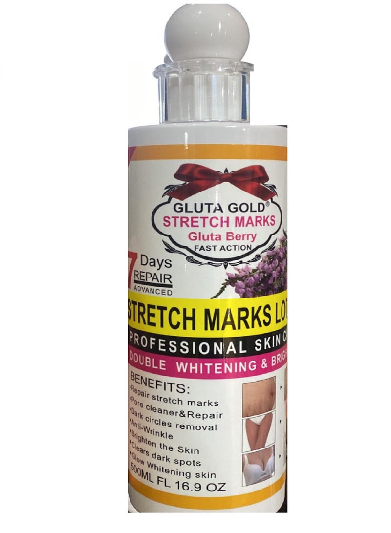 Gluta Stretch Marks Lotion Gluta Berry Fast Action500 ML