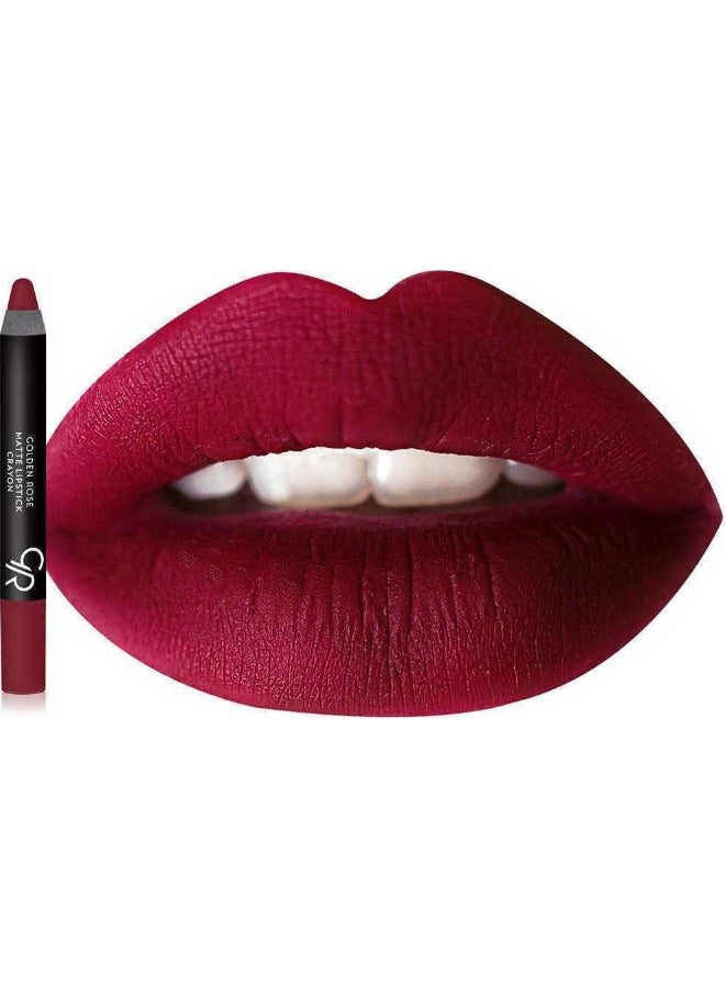 Golden Rose Golden Rose Matte Lipstick Crayon - NO.05 - Image 2