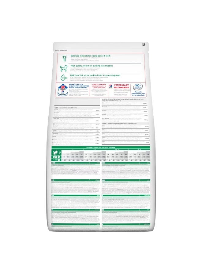 هيلز ساينس بلان غذاء بطعم الدجاج لجراء الكلاب كبيرة الحجم - Image 3