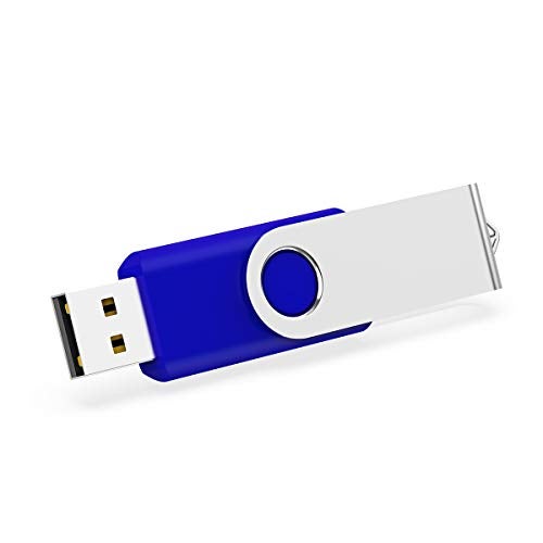KOOTION 5 Pack 4GB USB Flash Drive Thumb Drive USB Drive 4 GB Jump Drive Memory Stick Pen Drive(5 Colors: Black Blue Green Purple Red) - Image 3