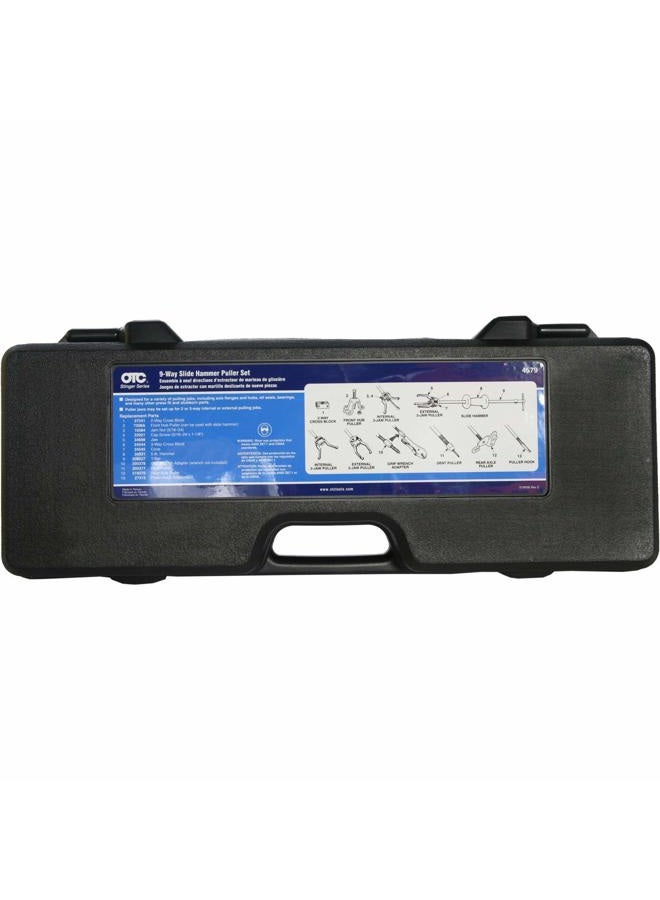 OTC 4579 9-Way Slide Hammer Puller Set, Black - Image 2
